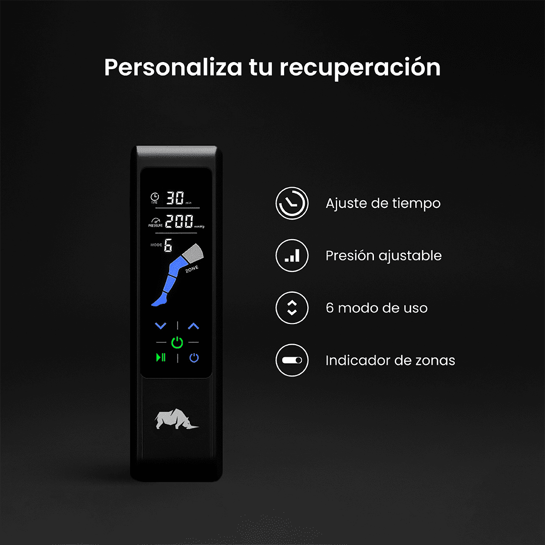 Kit botas y brazos de presoterapia - PRO 3